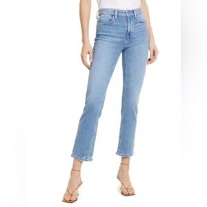NWT Paige Cindy High Rise Straight Ankle Jeans size 27